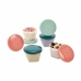 Lunchlådor, set Babymoov A004317 Multicolour 3 antal