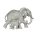 Dekoratív Figura Atmosphera 15,5 x 22,5 x 12 cm Gyanta Elefánt Többszínű