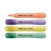 Conjunto de Marcadores Fluorescentes Milan Sway Multicolor Pastel 4 Peças