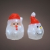 Figură Decorativă Lumineo 491239 LED Interior Santa Claus 10,5 x 10,5 x 15 cm