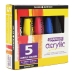 Acrylic paint Daler Rowney Multicolour 5 Pieces 120 ml