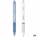 Geelpliiats Sharpie S-Gel Valge Sinine 0,7 mm (12 Ühikut)