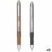 Pen Sharpie SGEL Metallic Blue Silver Copper 0,7 mm (12 Units)