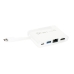 USB Hub Dicota D31730 Λευκό