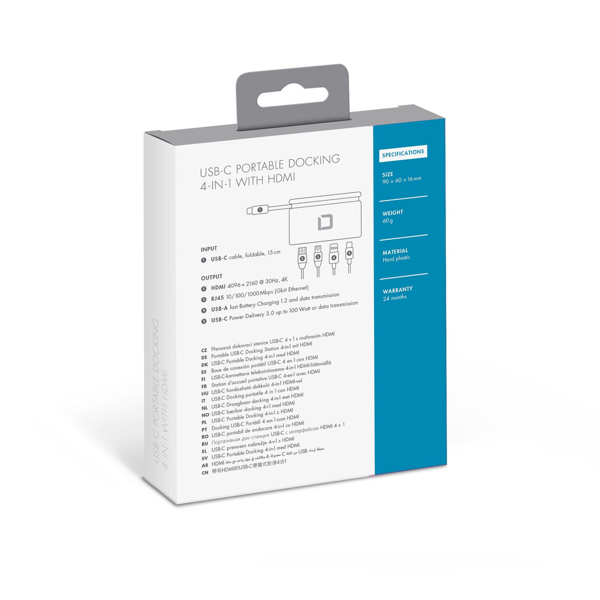 Hub USB Dicota D31730 Wit