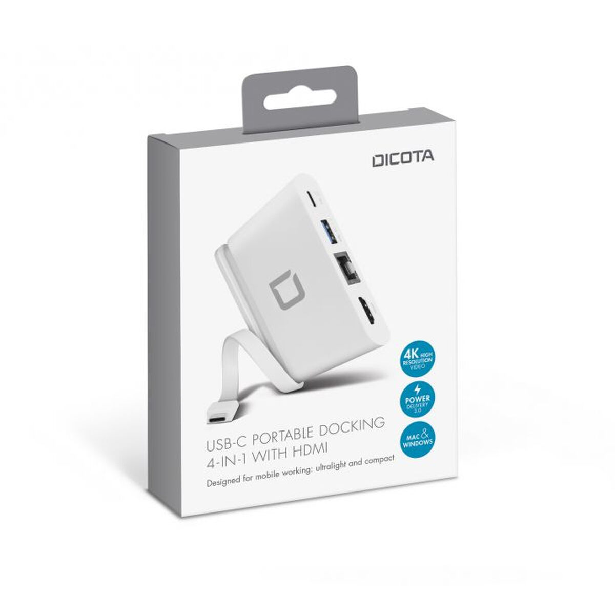 Hub USB Dicota D31730 Wit