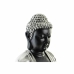 Decoratieve figuren DKD Home Decor 43 x 37 x 57 cm Zilverkleurig Zwart Boeddha Orientaals