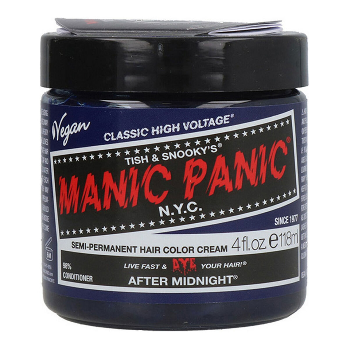 Перманентна Боя Classic Manic Panic 612600110012 After Midnight (118 ml)