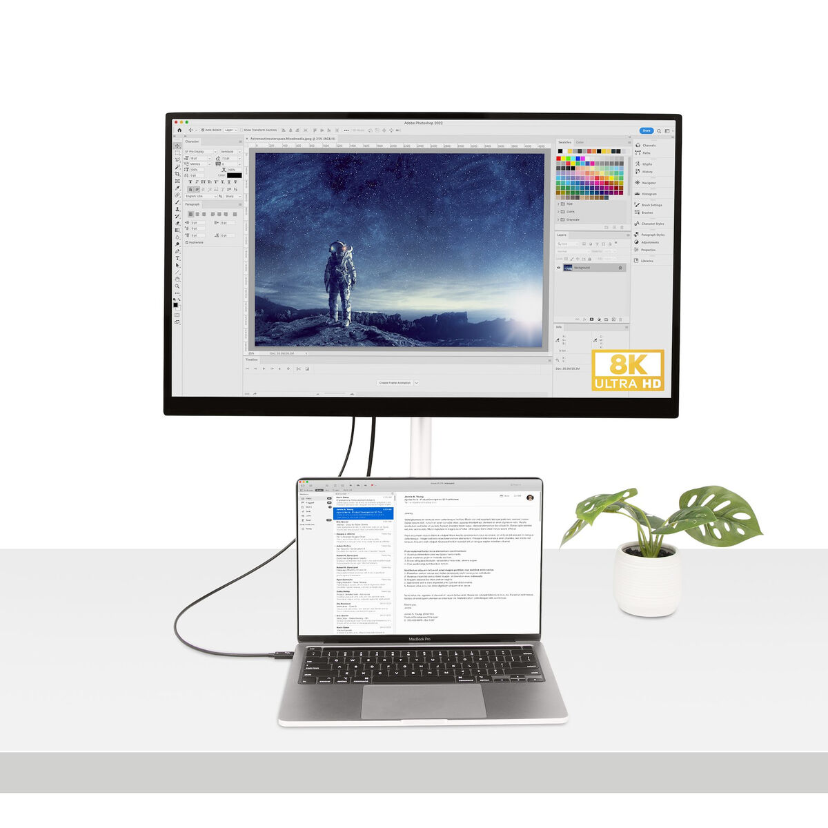 Thunderbolt 3 kabel Startech TBLT4MM50CM