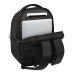 Mochila para Portátil y Tablet con Salida USB Safta Business Negro (31 x 45 x 23 cm)