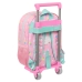 Школьный рюкзак с колесиками Peppa Pig Ice cream Розовый Мята 26 x 34 x 11 cm
