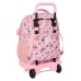 School Rucksack with Wheels Na!Na!Na! Surprise Fabulous Pink 33 X 45 X 22 cm