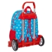 Школьный рюкзак с колесиками Mickey Mouse Clubhouse Fantastic Синий Красный 33 x 42 x 14 cm