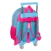 School Rucksack with Wheels LOL Surprise! Divas Blue 28 x 34 x 10 cm