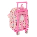 School Rucksack with Wheels Disney Princess Summer adventures Pink 22 x 27 x 10 cm