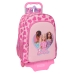 Školská taška na kolieskach Barbie Love Ružová 33 x 42 x 14 cm