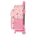 Σχολική Τσάντα με Ρόδες Disney Princess Summer adventures Ροζ 26 x 34 x 11 cm