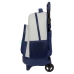 Школьный рюкзак с колесиками Benetton Varsity Серый Тёмно Синий 33 X 45 X 22 cm