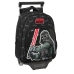 Училищна чанта с колелца Star Wars The fighter Черен 27 x 33 x 10 cm