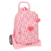 Školská taška na kolieskach Vicky Martín Berrocal In bloom Ružová 30 x 46 x 14 cm