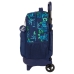 Училищна чанта с колелца El Niño Glassy Морско син 33 X 45 X 22 cm