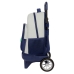 Školská taška na kolieskach Benetton Varsity Sivá Námornícka modrá 33 X 45 X 22 cm
