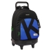 Školní taška na kolečkách Kelme Royal Modrý Černý 33 X 45 X 22 cm
