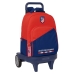 Школьный рюкзак с колесиками Atlético Madrid Синий Красный 33 X 45 X 22 cm