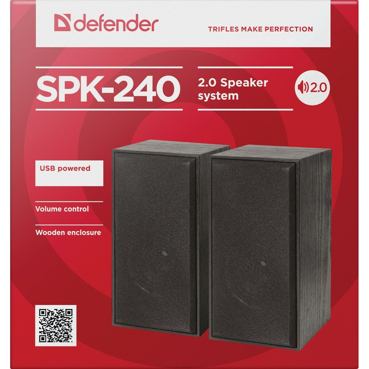 PC-højttalere Defender SPK-240 Sort