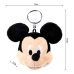 Klíčenka s plyšovým zvířátkem Mickey Mouse Černý
