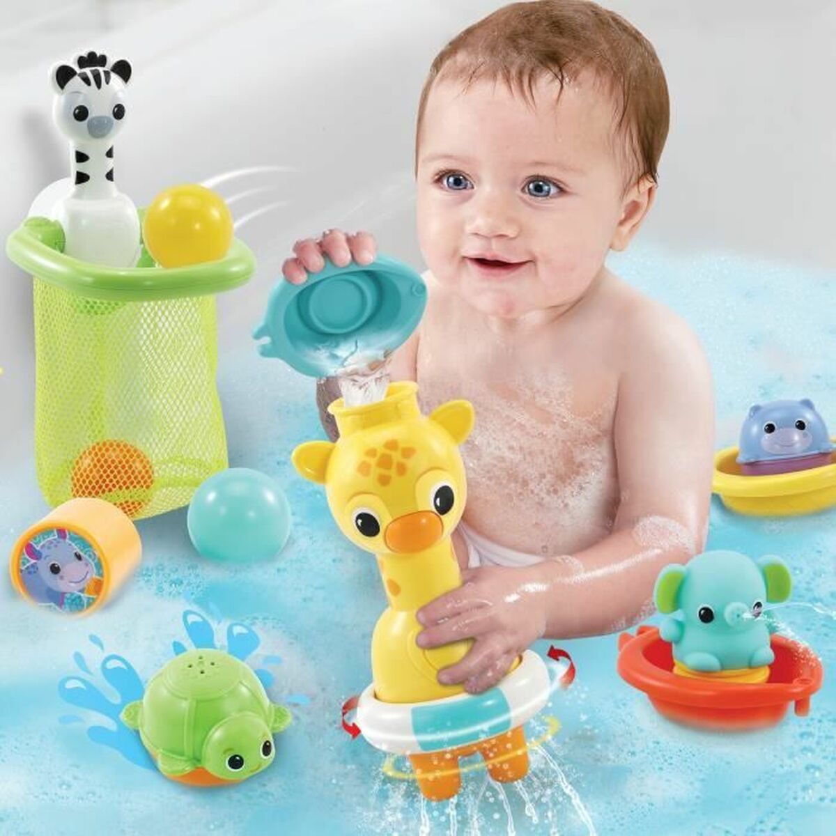 Badeleker Vtech Baby Coffret De Bain Multi-Activité (FR)