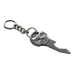 Llavero Police KEYRING1 Plateado 6 cm