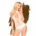 Baby-doll Penthouse Perfect Lover White L/XL