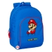 Skoletaske Super Mario Play Blå Rød 32 x 42 x 15 cm