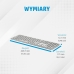 Trådløs Tastatur HP 3Z729AA Sølv