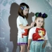 Лента за глава Disney Princess цвят тюркоаз Уши