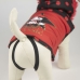 Παλτό Σκύλου Minnie Mouse Μαύρο Κόκκινο S
