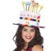 Dzimšanas Dienas Cepure (59 cm) Daudzkrāsains