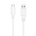 USB-C kabel, USB NANOCABLE 10.01.4000-W Bílý Černý 50 cm