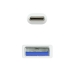 Универсальный кабель USB-C-USB NANOCABLE 10.01.4001-W Белый 1 m
