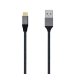 USB-C kabel za USB Aisens A107-0631 Siva 1 m