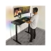 Desk Spirit of Gamer Headquarter 800 Black MDF Wood 140 x 60 cm