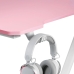 Íróasztal Mars Gaming MGD100RGBP Fehér Rózsaszín Acél 100 x 60 cm