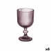 Wijnglas Strepen Grijs Glas 260 ml (6 Stuks)