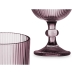 Wine glass Stripes Grey Glass 260 ml (6 Units)