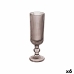 Kozarec za šampanjec Črte Siva Steklo 160 ml (6 kosov)