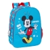 Училищна чанта Mickey Mouse Clubhouse Fantastic Син Червен 26 x 34 x 11 cm