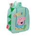 Vaikiškas krepšys Peppa Pig George Žalia 22 x 27 x 10 cm