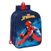 Barnebag Spider-Man Neon Marineblå 22 x 27 x 10 cm