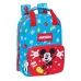 School Bag Mickey Mouse Clubhouse Fantastic Blue Red 20 x 28 x 8 cm